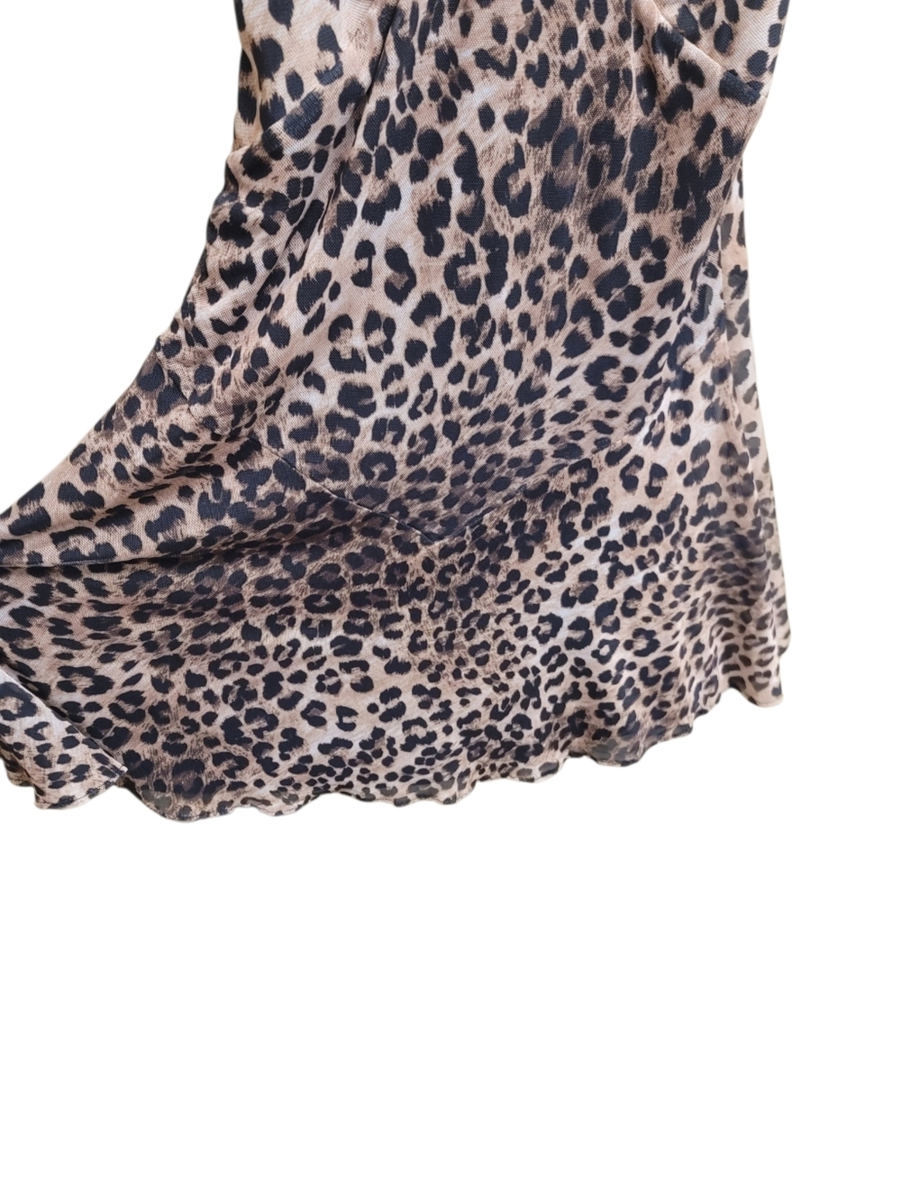 NWT Pull&Bear Brown Leopard Print Slip Dress - Picture 8 of 13